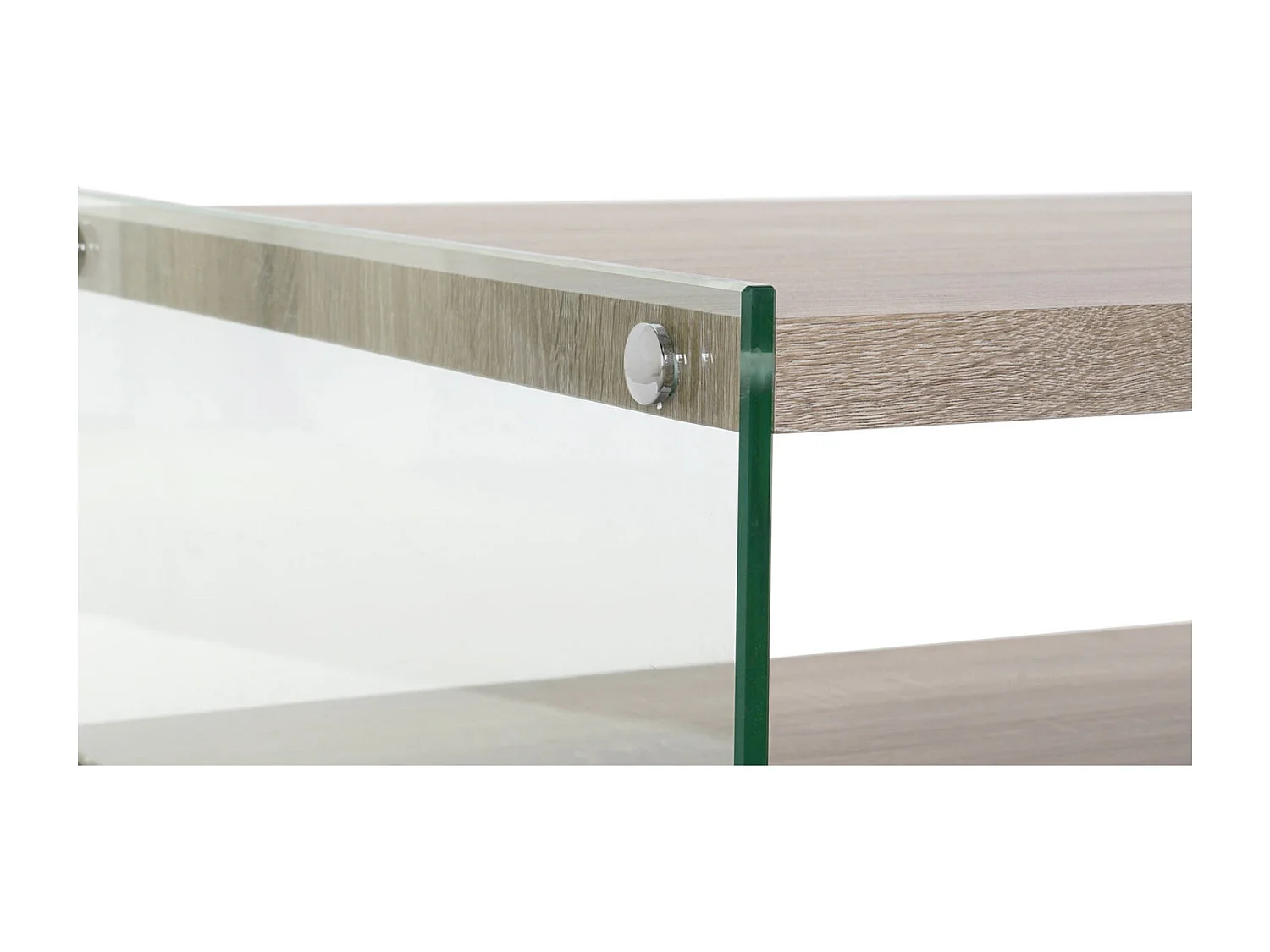 Table basse élégance transparente et pratique