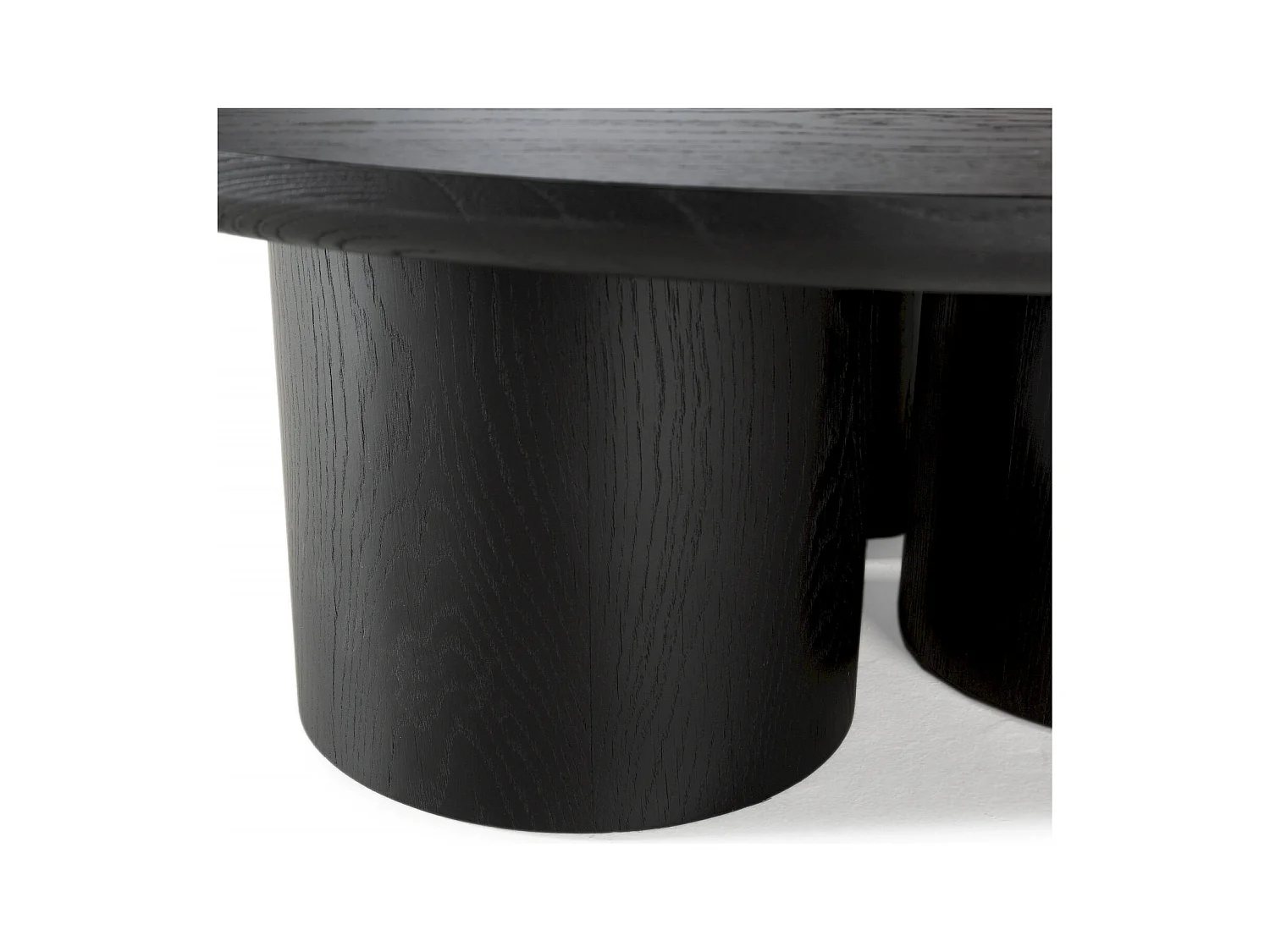 Table basse élégante en chêne noir Thai Natura