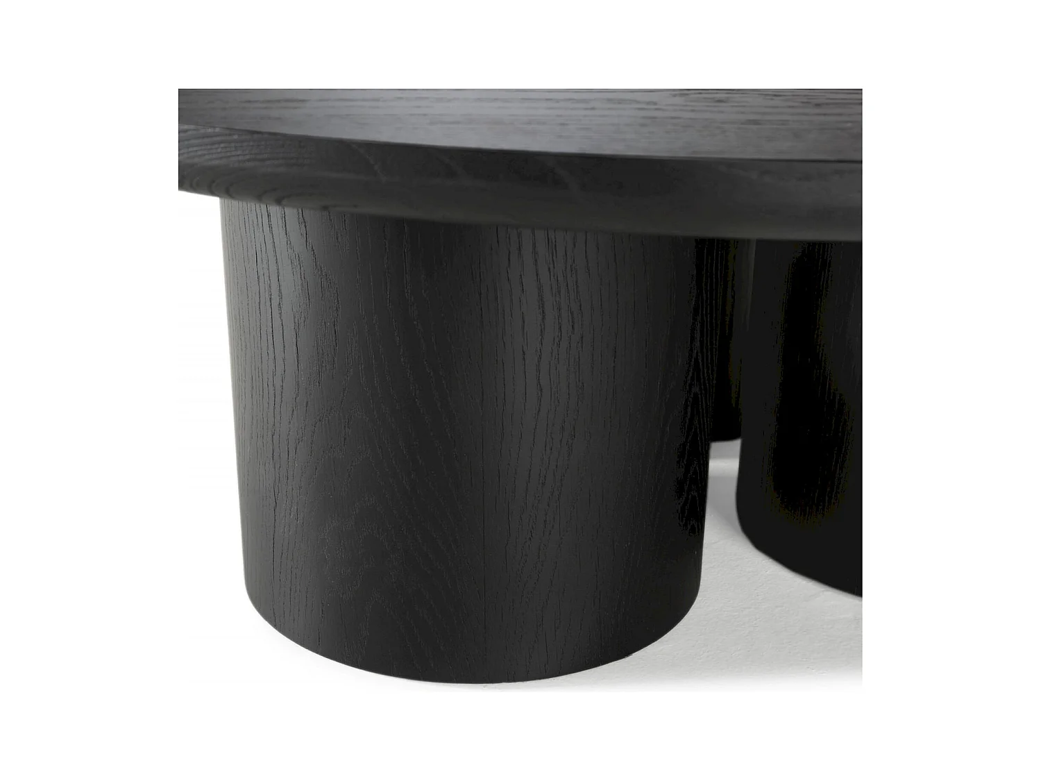 Table basse élégante en chêne noir Thai Natura