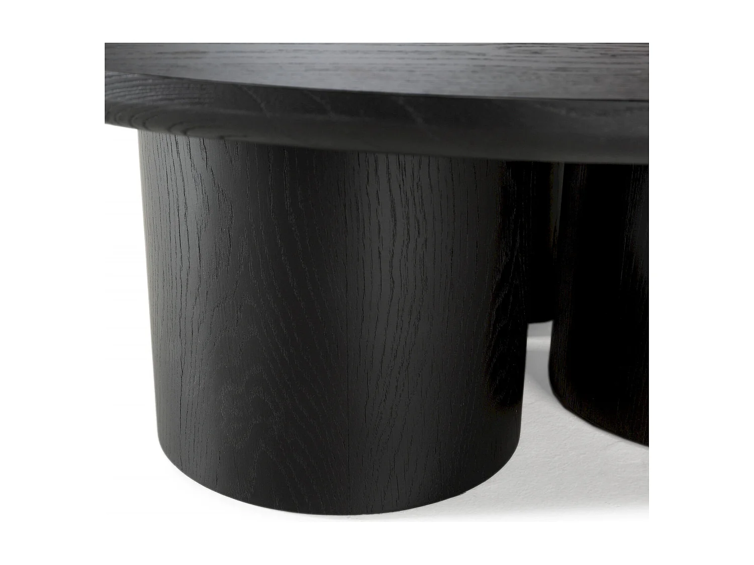 Table basse élégante en chêne noir Thai Natura