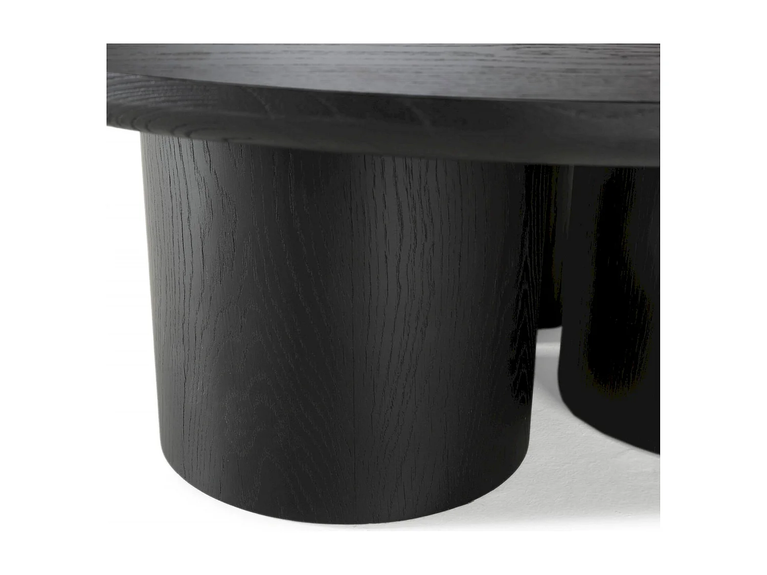 Table basse élégante en chêne noir Thai Natura