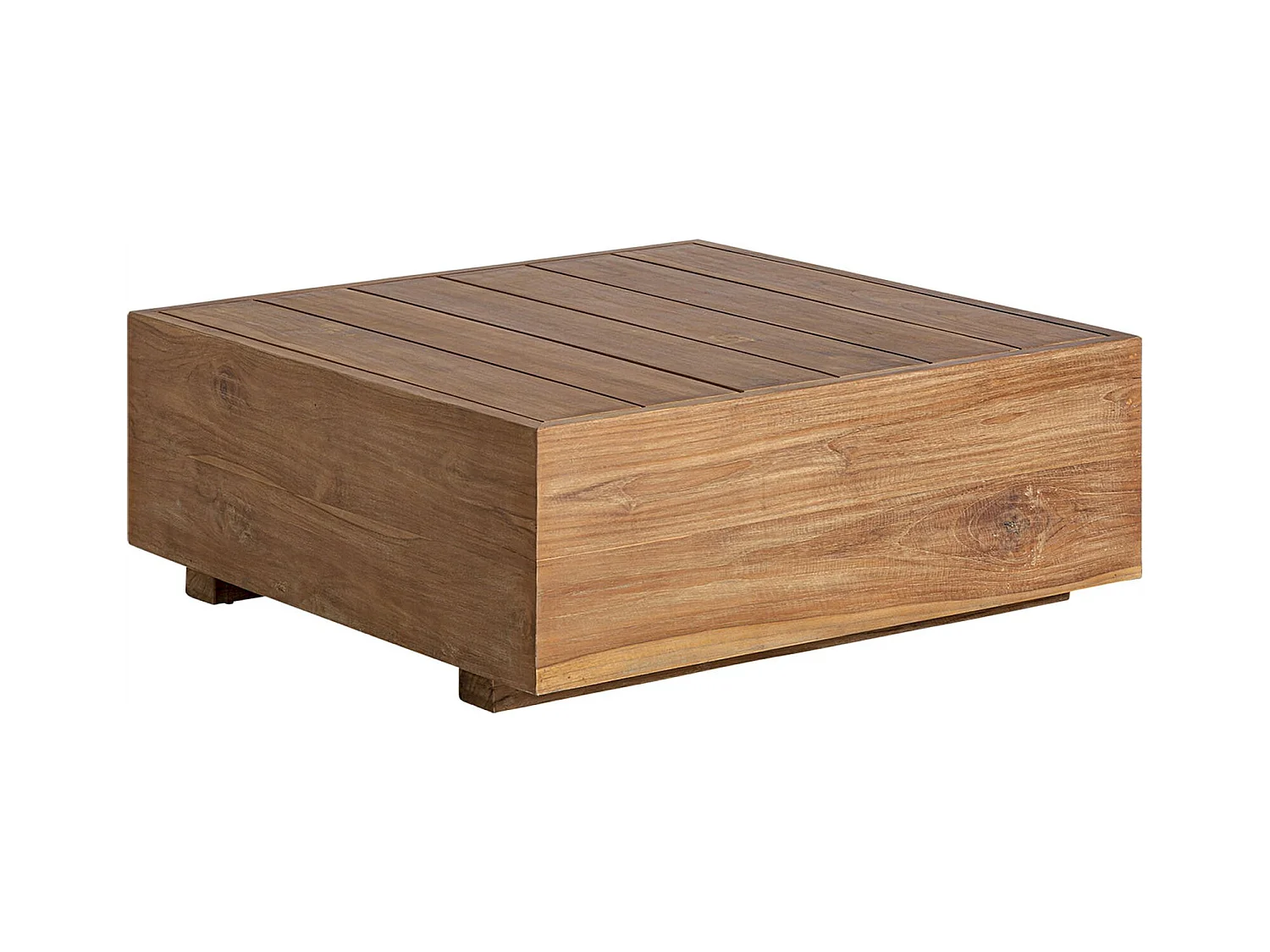 Table Basse Contemporaine Targu en Teck Recyclé