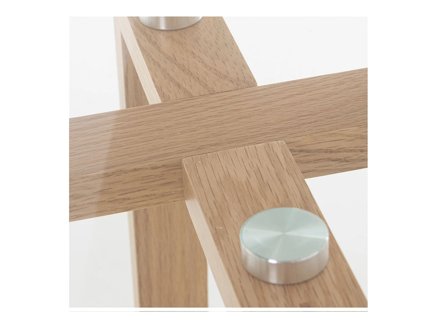 Table basse bois massif épurée pour salon chic