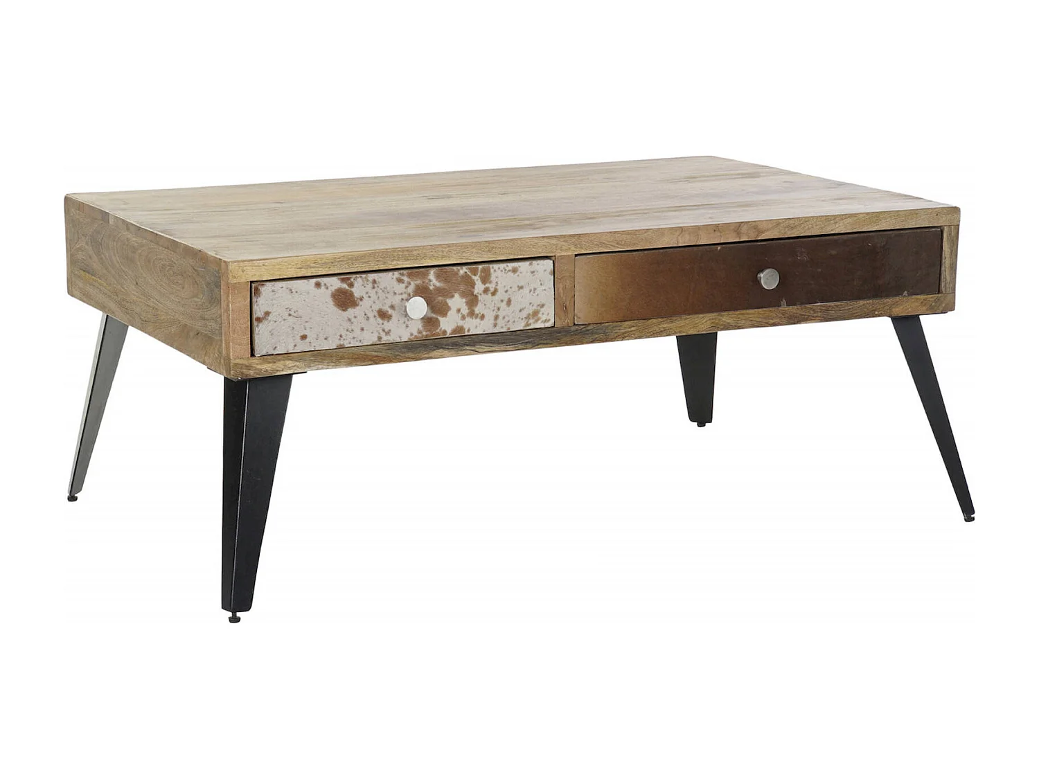 Table basse style industriel chic et pratique