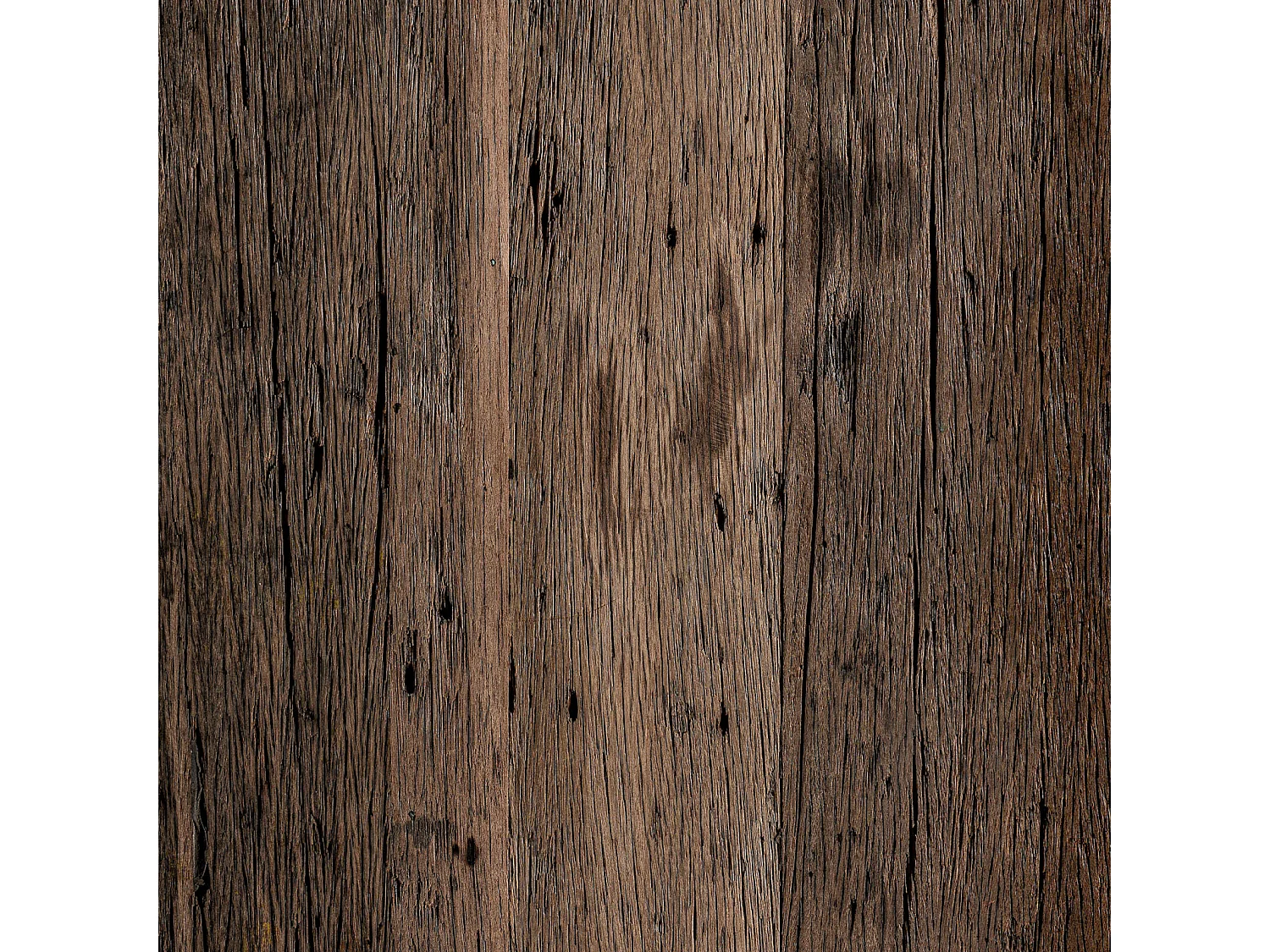 Table basse ethnique en bois massif recyclé