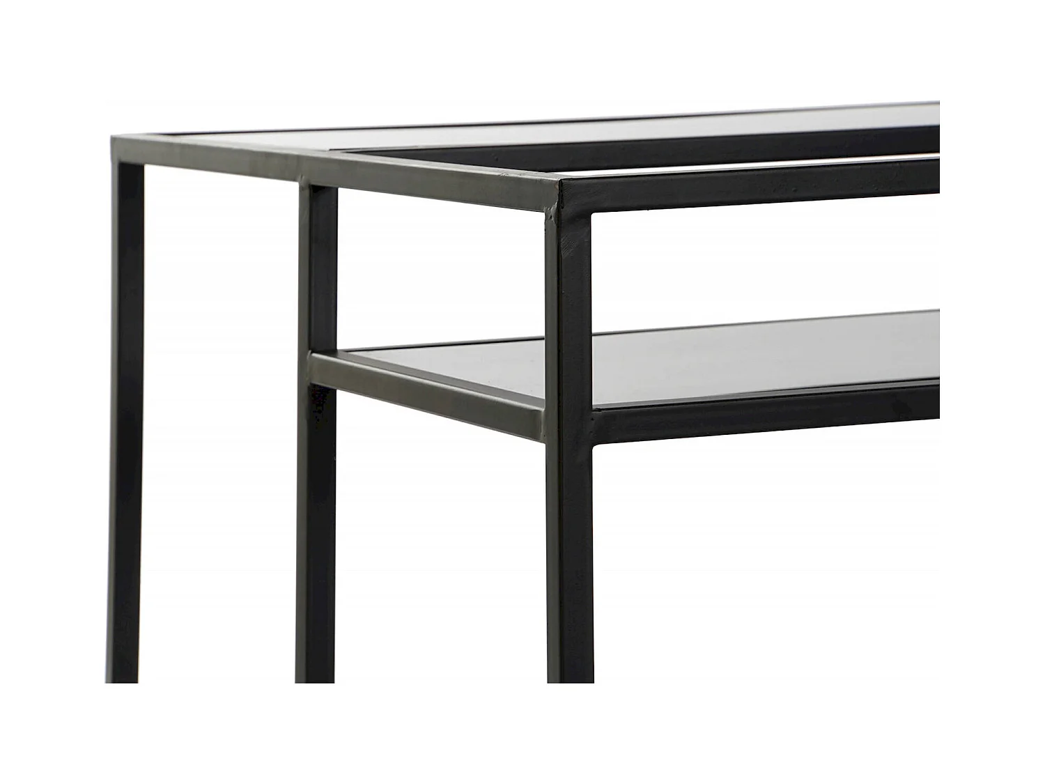 Table basse élégance bois et métal pour salon