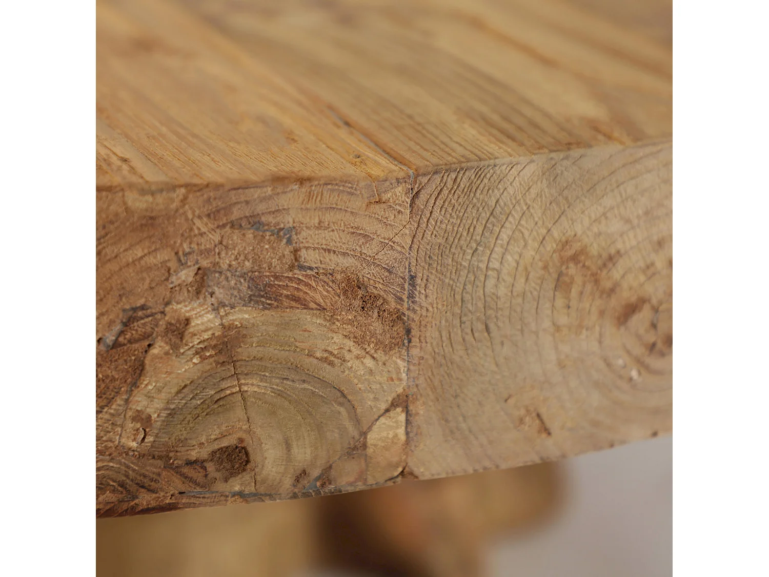 Table basse Nysted éco-chic en teka recyclée