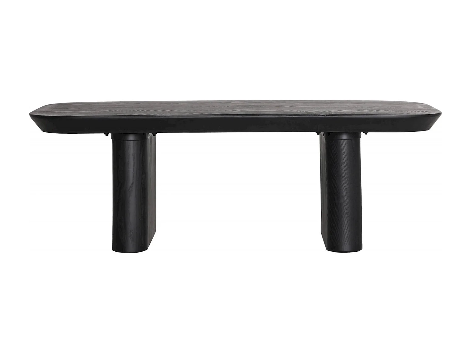 Table Basse Contemporaine Rognes Bois Noir