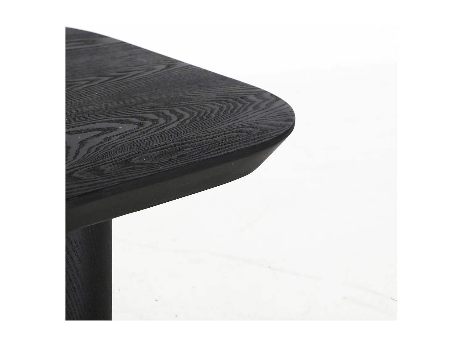 Table Basse Contemporaine Rognes Bois Noir