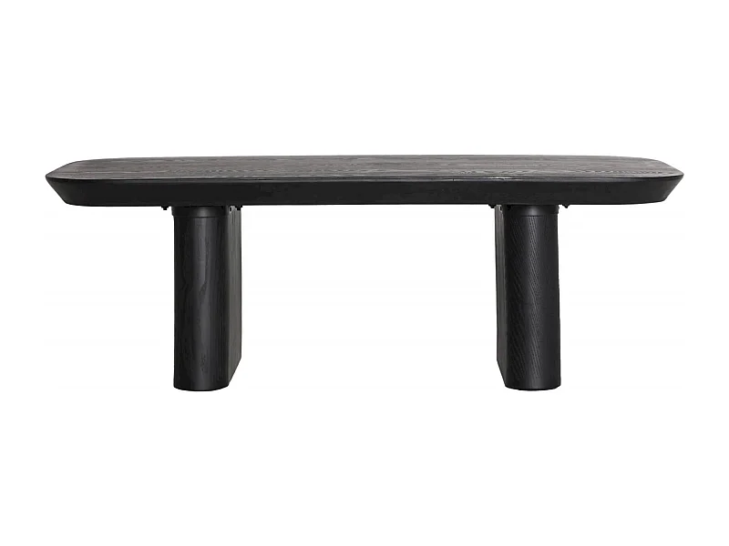 Table Basse Contemporaine Rognes Bois Noir