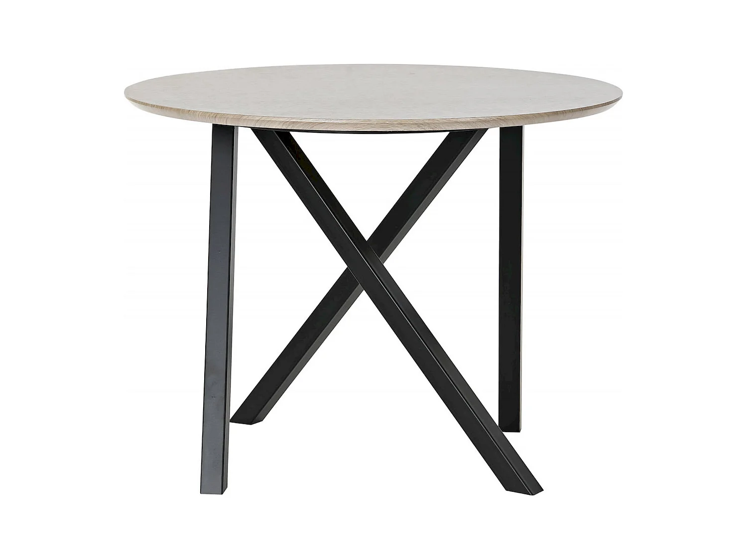 Table basse design bois et métal pour intérieur moderne