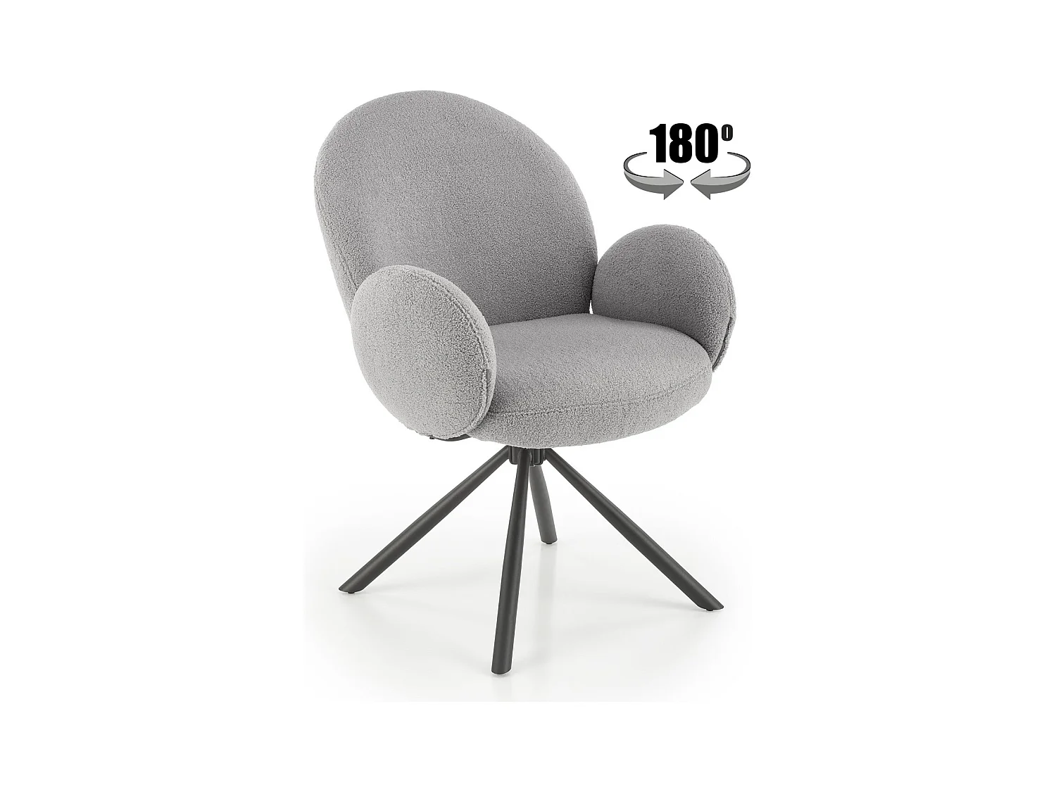 Esstisch Norton/Keramik/Metall/Ausziehbar/Schwarz&Beige