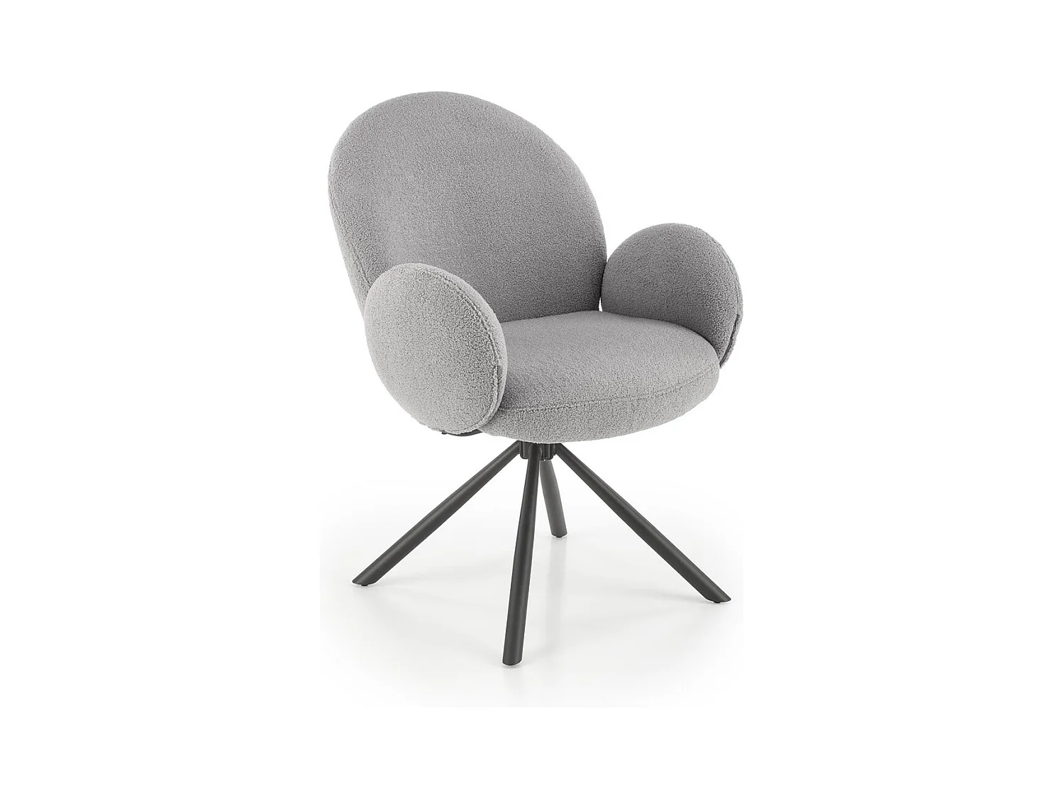 Esstisch Norton/Keramik/Metall/Ausziehbar/Schwarz&Beige