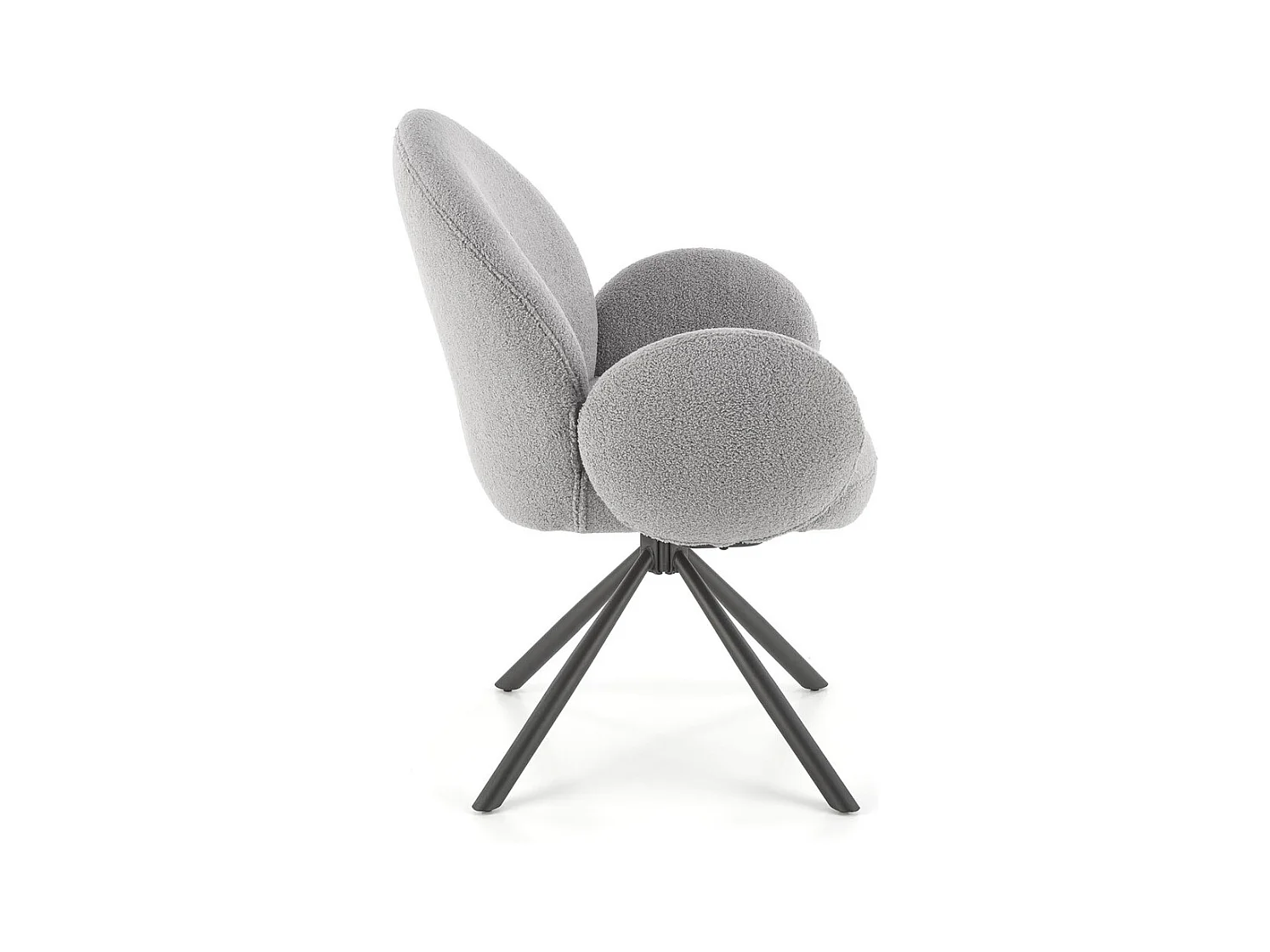 Esstisch Norton/Keramik/Metall/Ausziehbar/Schwarz&Beige