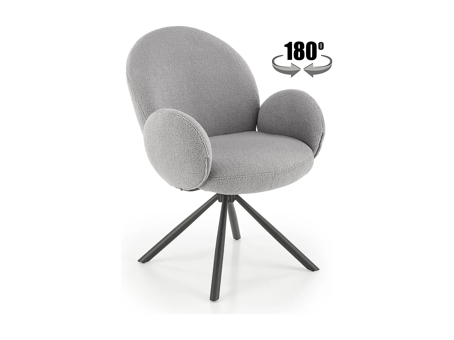 Esstisch Norton/Keramik/Metall/Ausziehbar/Schwarz&Beige