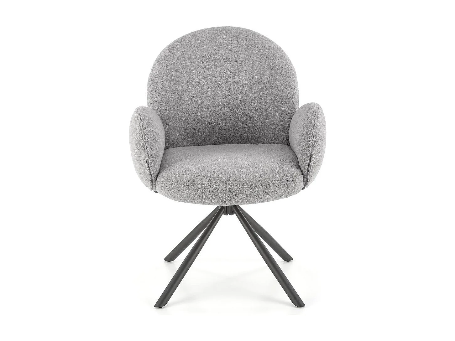 Esstisch Norton/Keramik/Metall/Ausziehbar/Schwarz&Beige