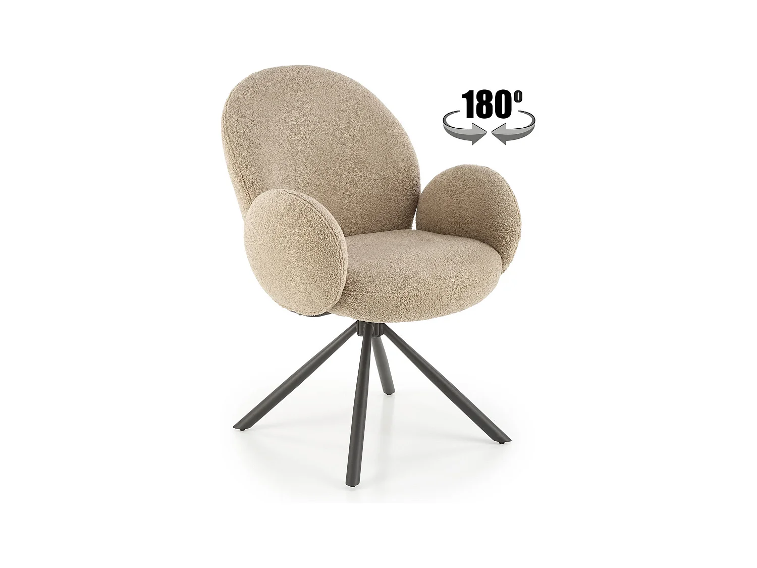 Esstisch Norton/Keramik/Metall/Ausziehbar/Schwarz