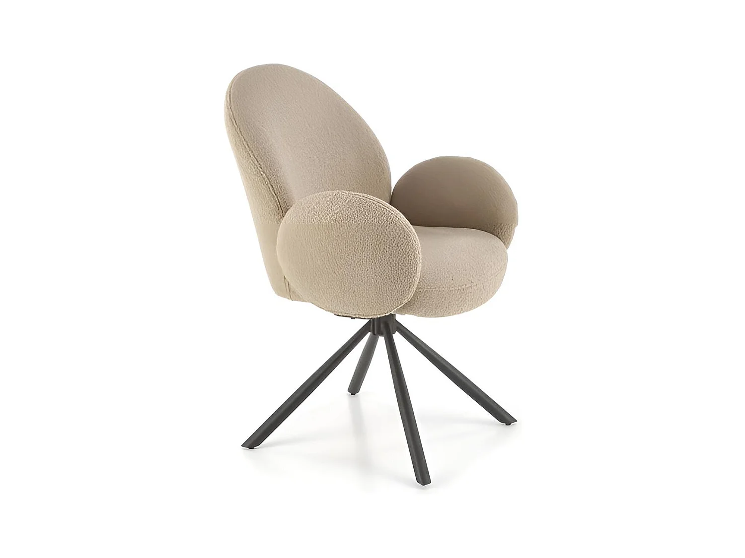 Esstisch Norton/Keramik/Metall/Ausziehbar/Schwarz