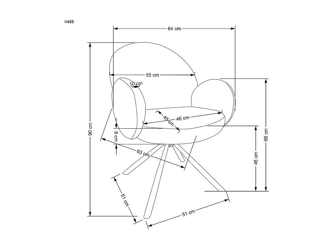 Esstisch Norton/Keramik/Metall/Ausziehbar/Schwarz