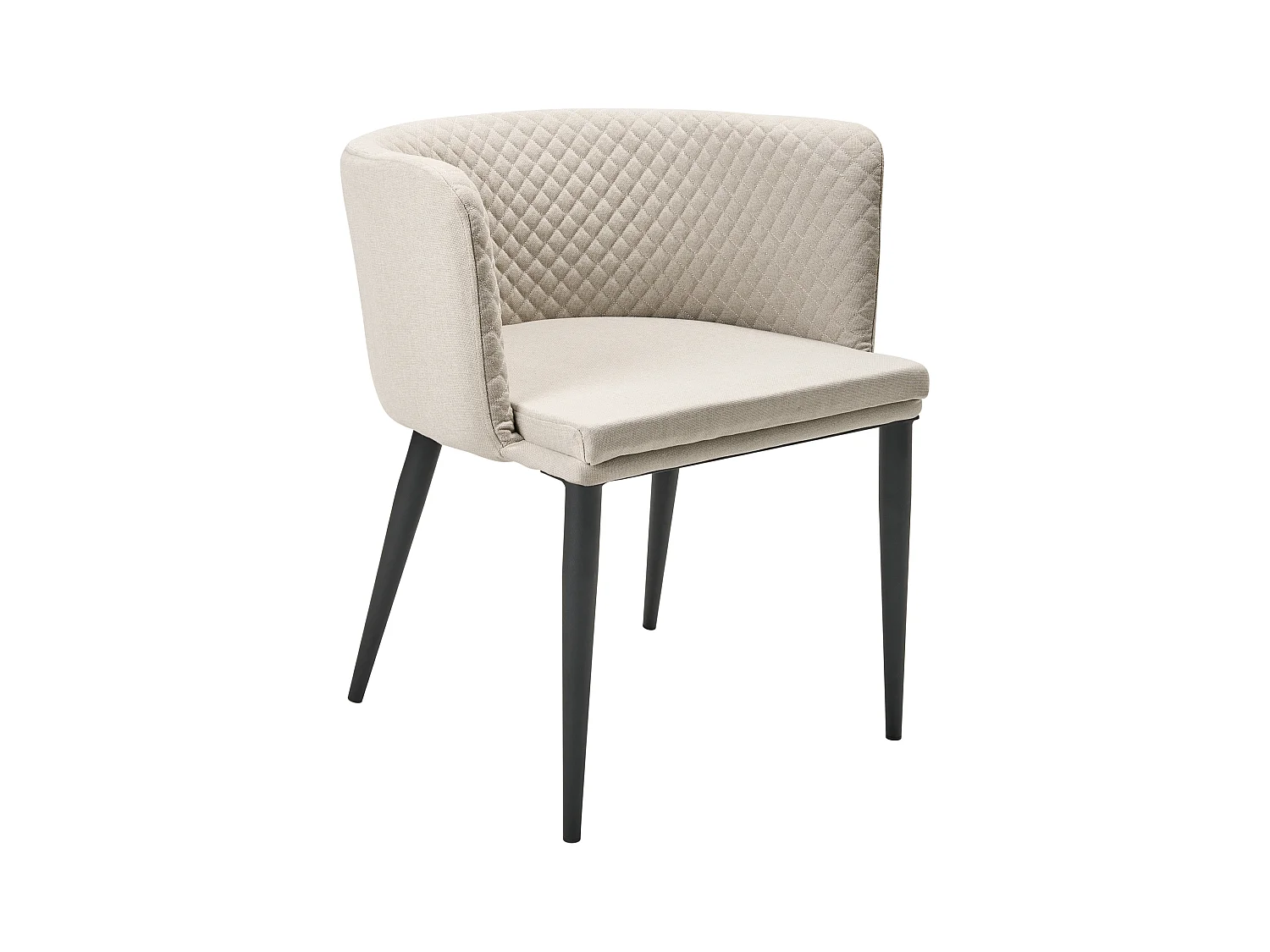 Lot de 2 chaises de jardin LIMASSON Tissu Beige