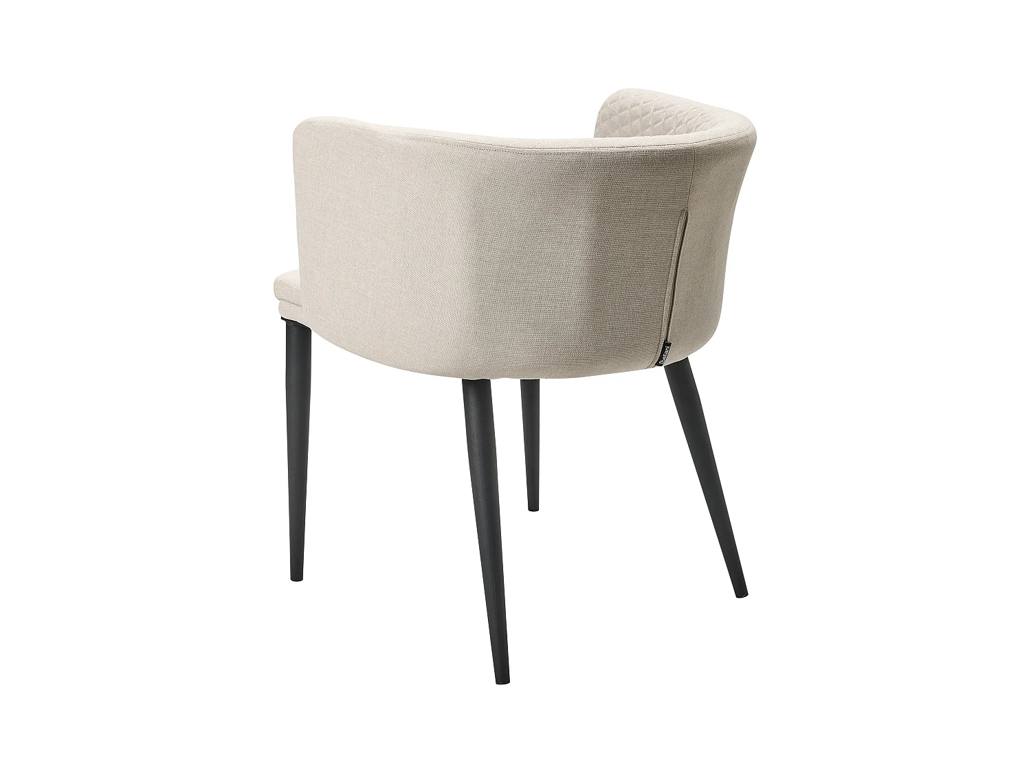 Lot de 2 chaises de jardin LIMASSON Tissu Beige