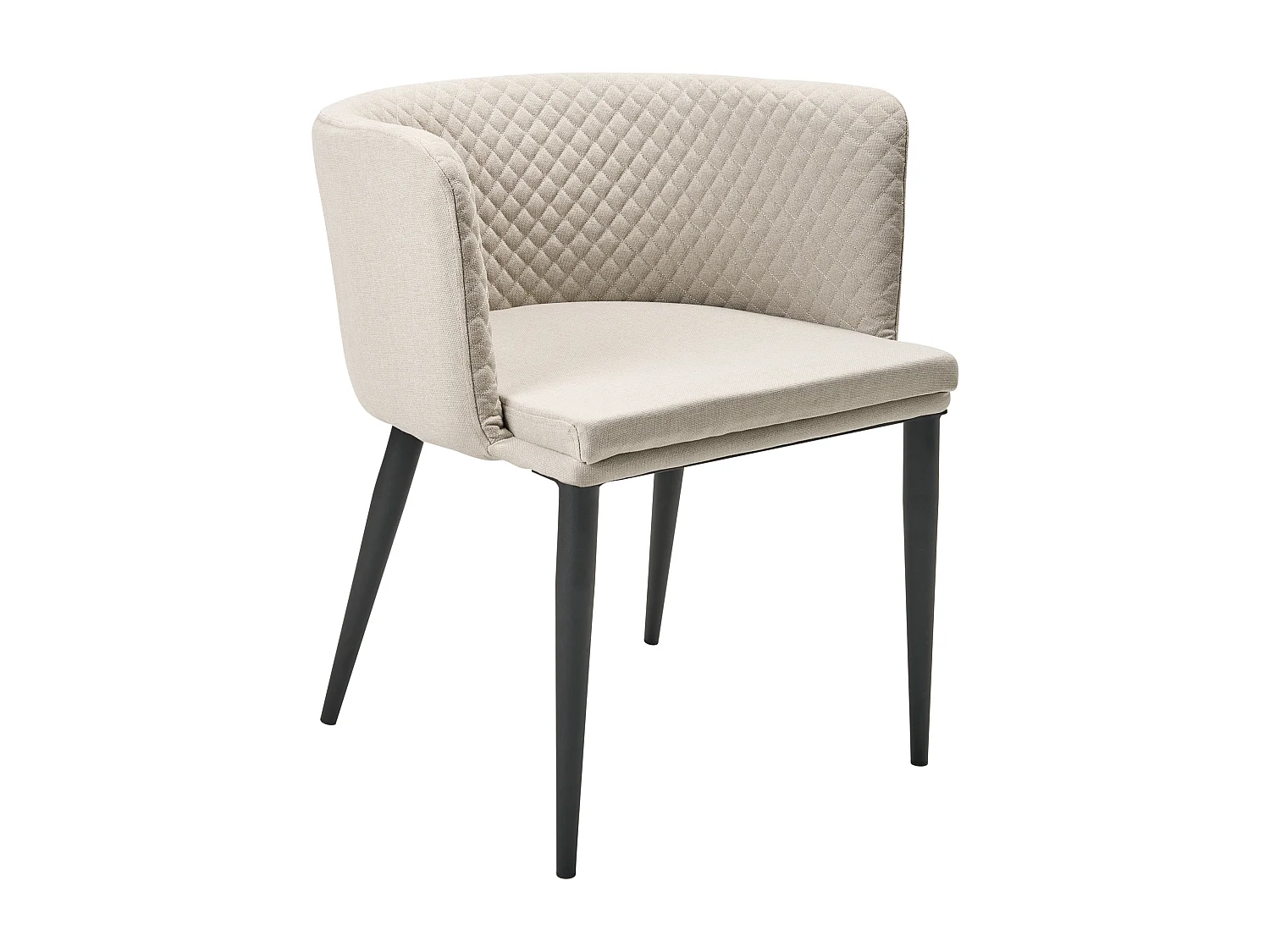 Lot de 2 chaises de jardin LIMASSON Tissu Beige