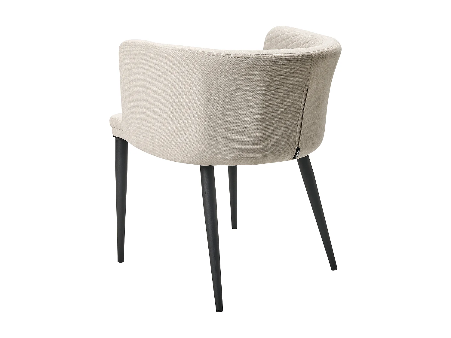 Lot de 2 chaises de jardin LIMASSON Tissu Beige