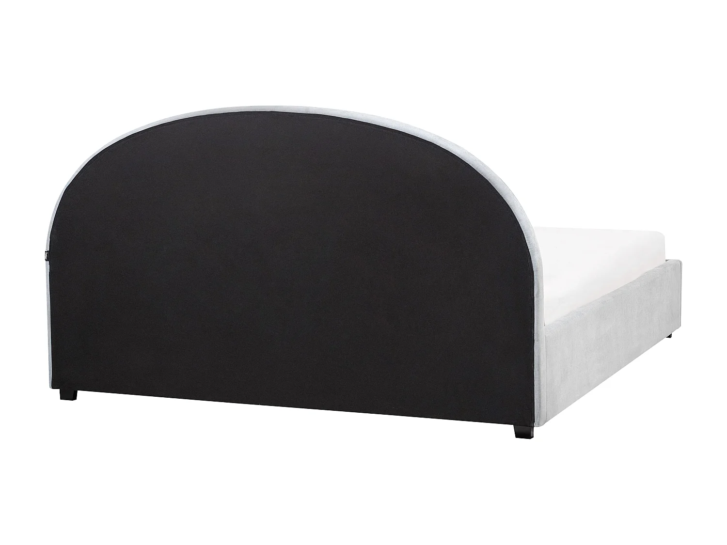Lit ottoman Tissu VAUCLUSE 180 x 200 cm Bleu clair