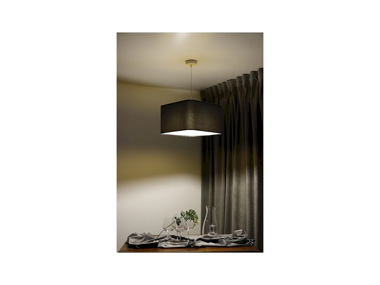 Suspension luminaire élégante texturée - Hauteur 30 cm