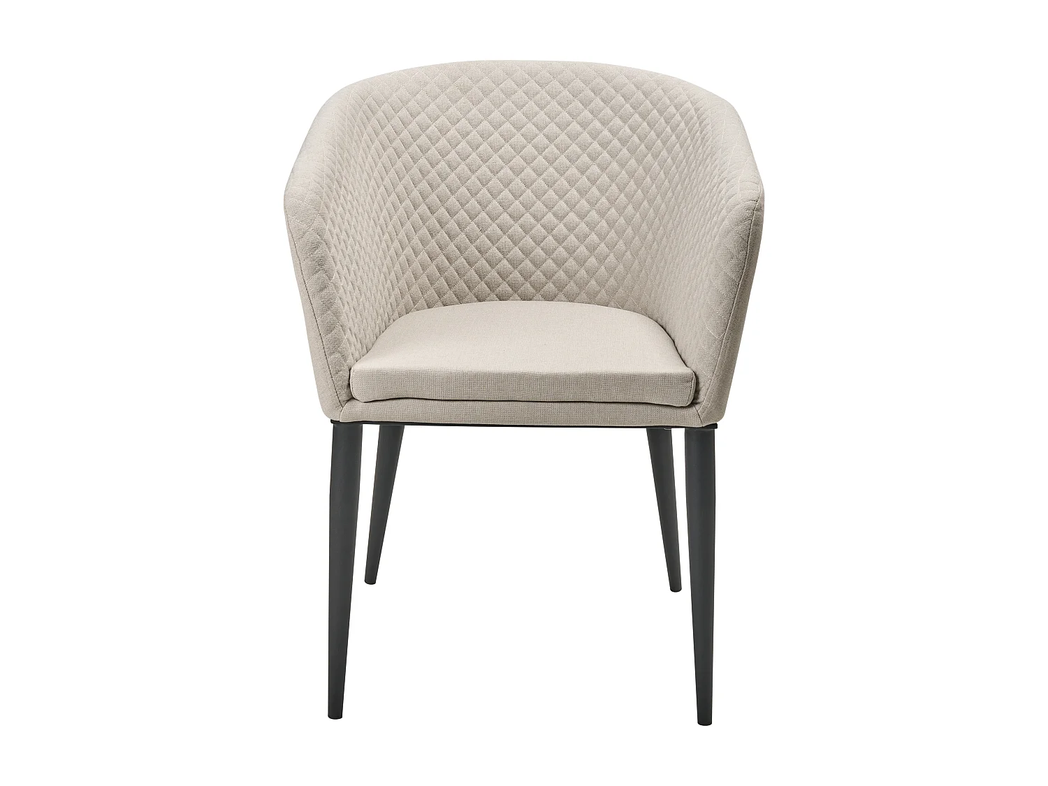 Lot de 2 chaises de jardin CURGOS Tissu Beige