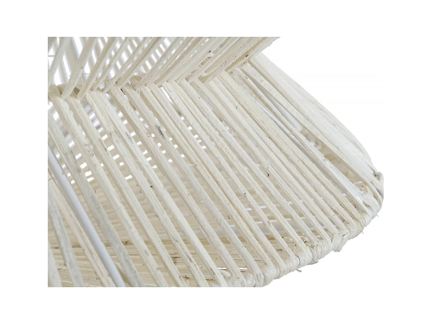 Suspension élégante rotin naturel éclairage déco