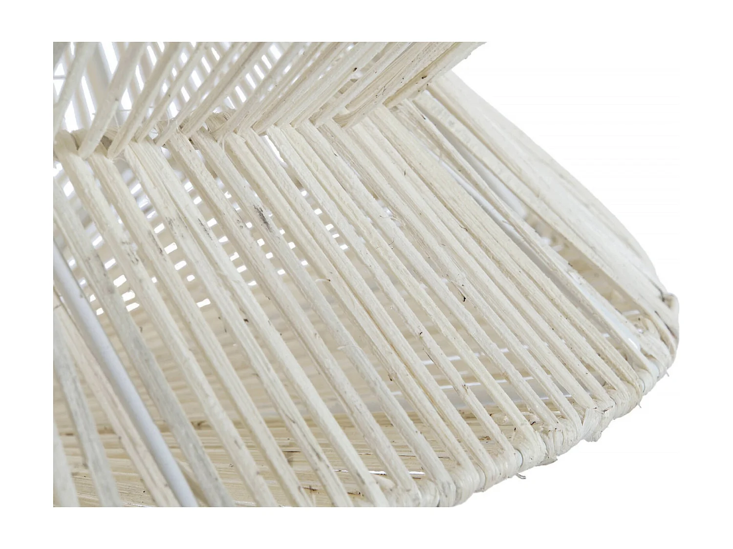 Suspension élégante rotin naturel éclairage déco