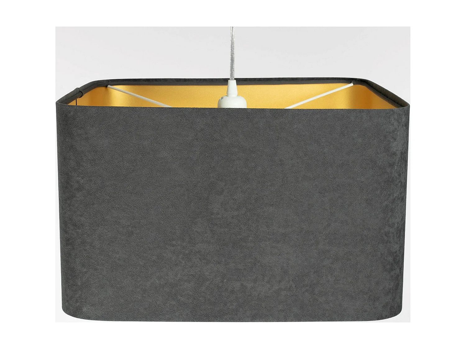 Suspension luminaire élégante texturée - Hauteur 25 cm