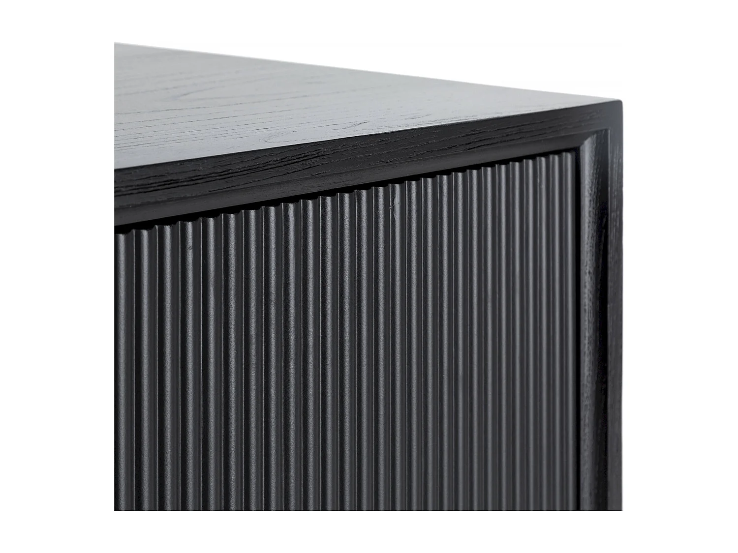 Armoire élégante noir et doré en orme