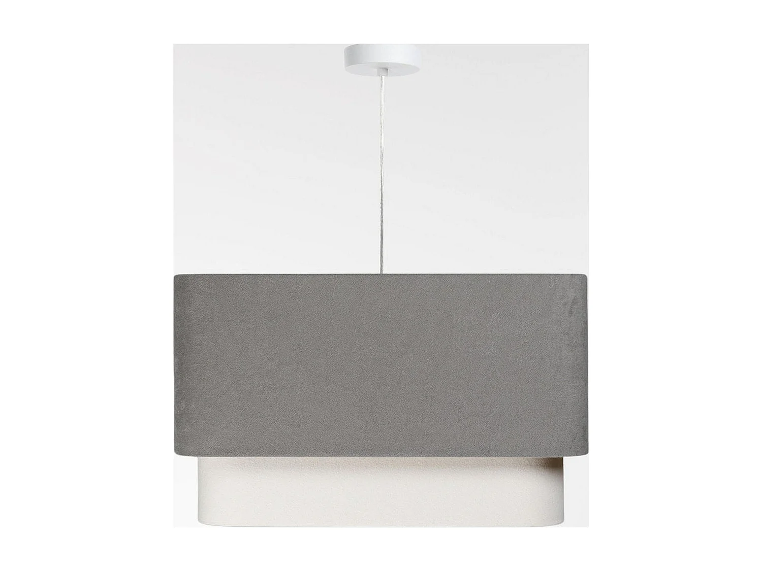 Suspension élégante velours et finitions dorées