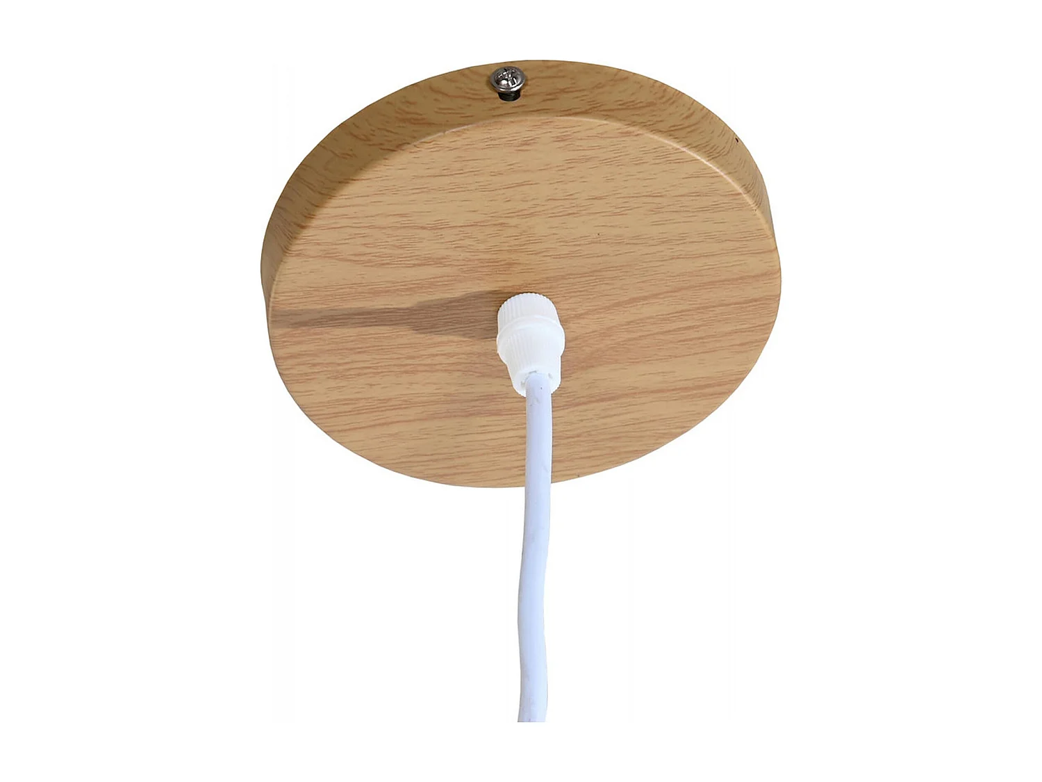 Suspension bambou élégante lumière douce et naturelle