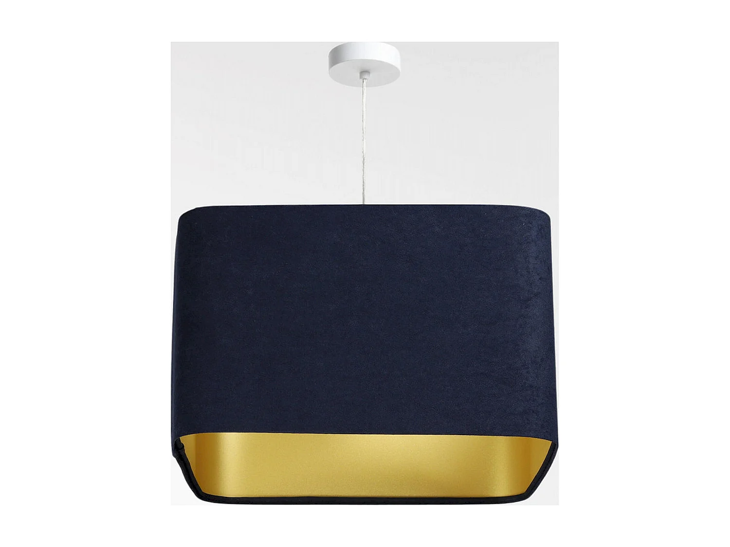 Suspension éclat d'élégance velours - Hauteur 25 cm