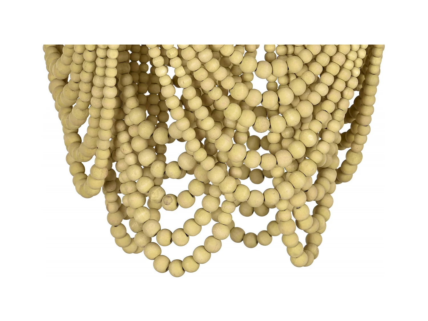 Suspension bois et métal design bohème chic