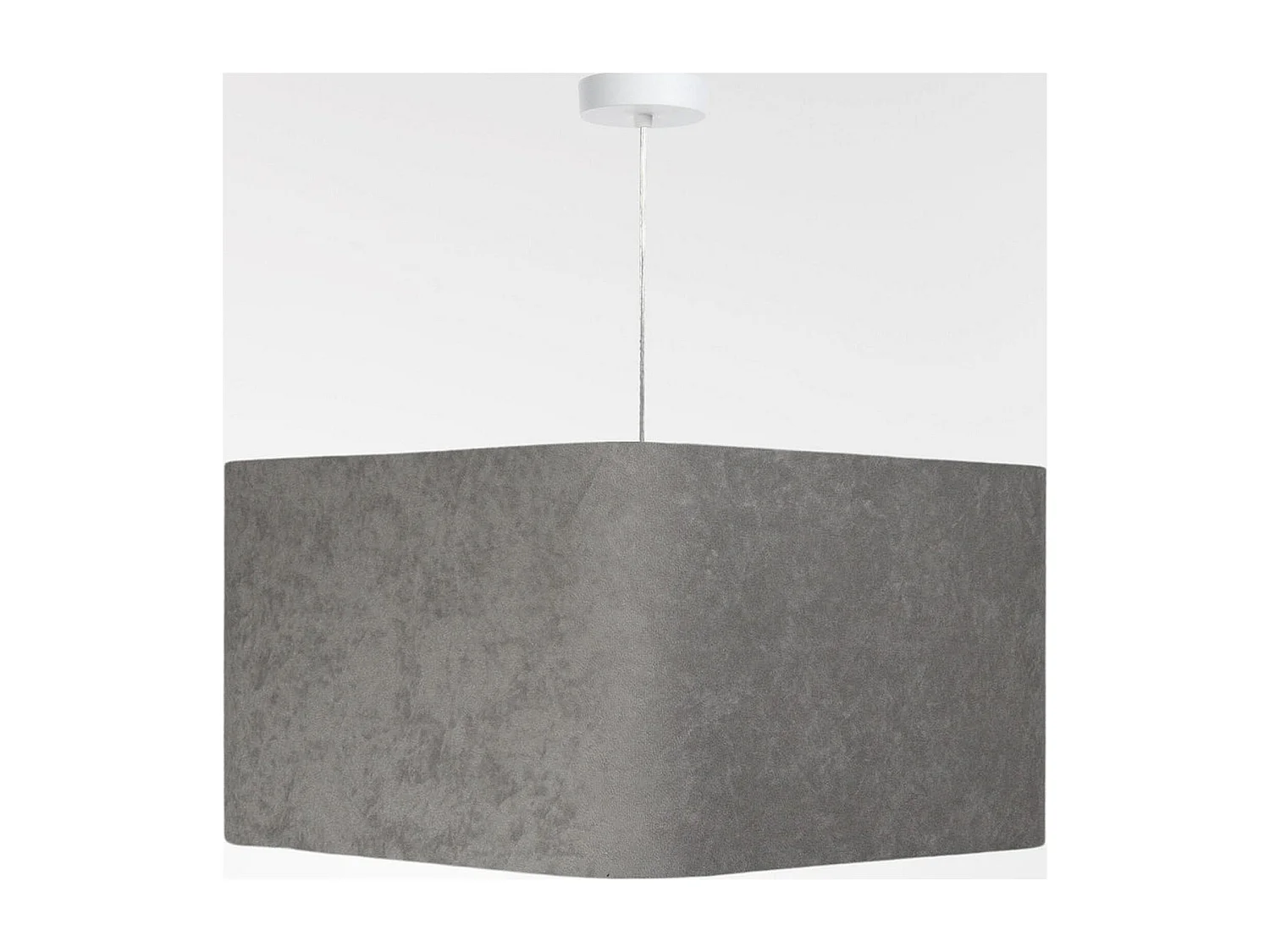 Suspension élégante velours et chic doré - Hauteur 30 cm