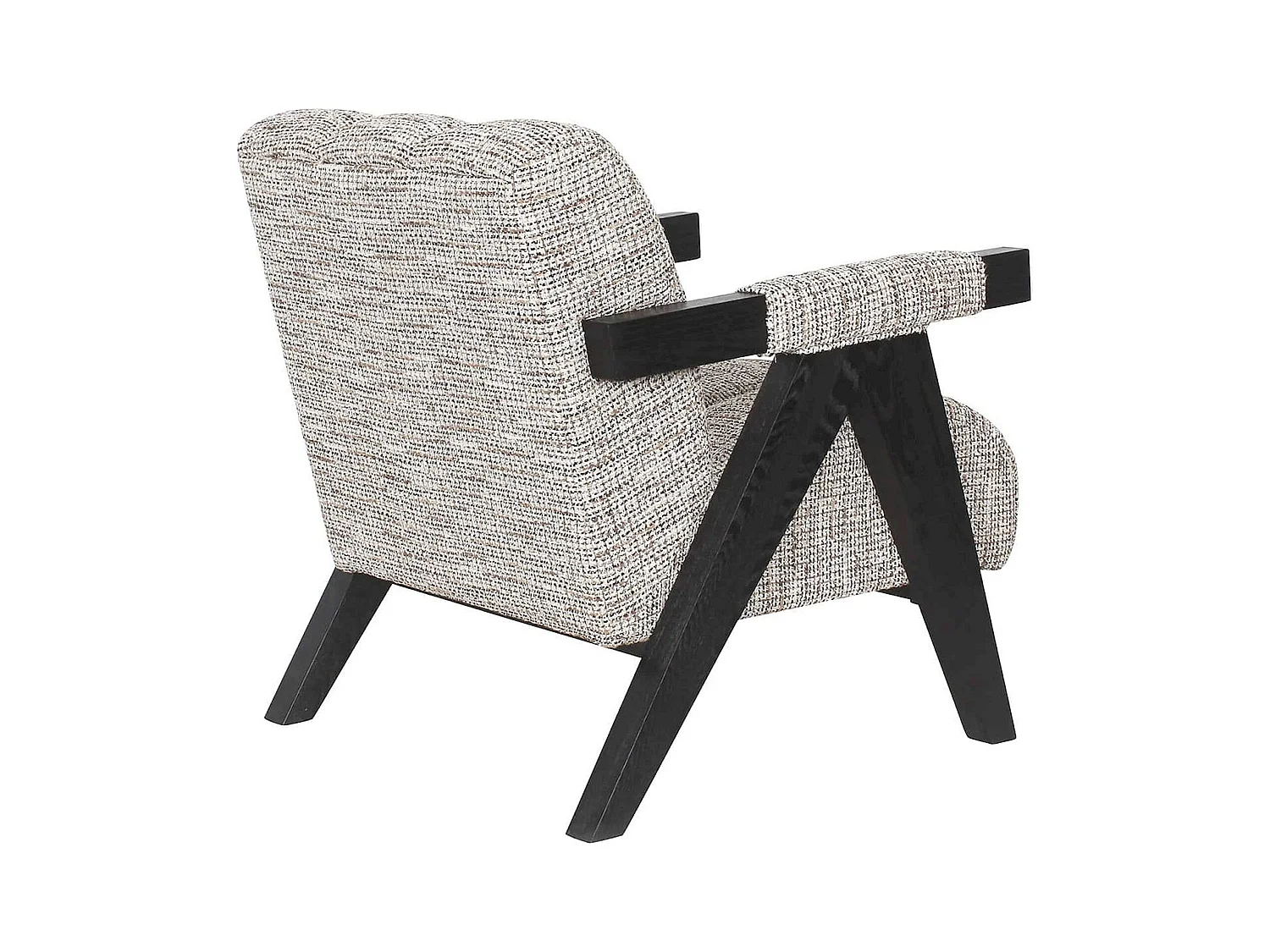 Chaise lounge Clover en bois clair