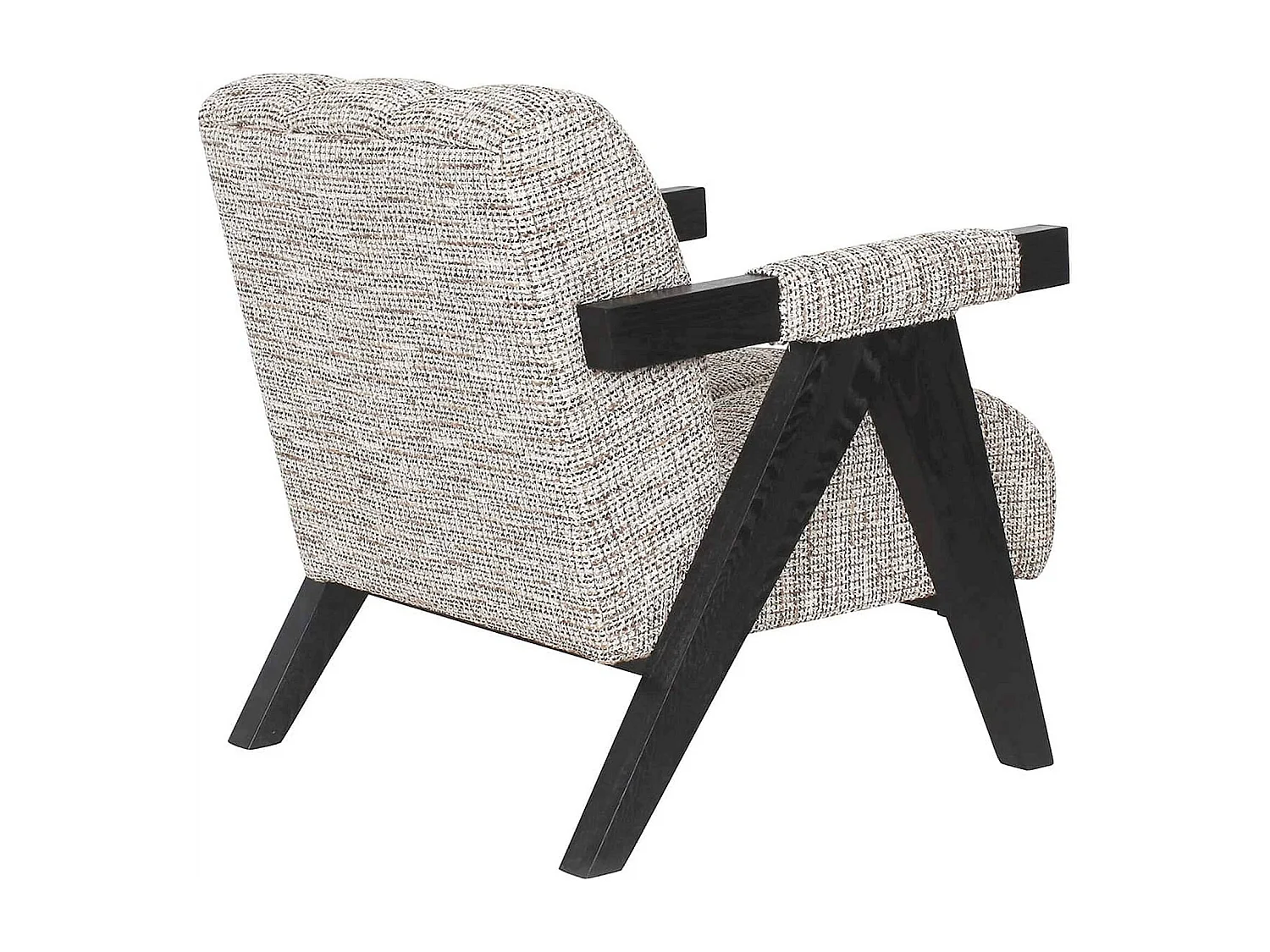 Chaise lounge Clover en bois clair