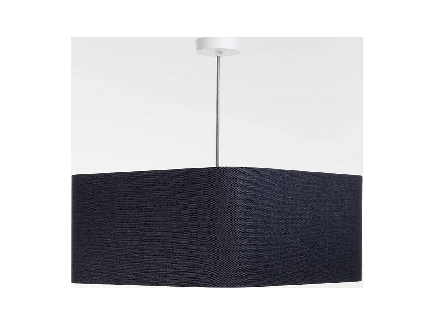 Suspension textile carrée - Hauteur 30 cm