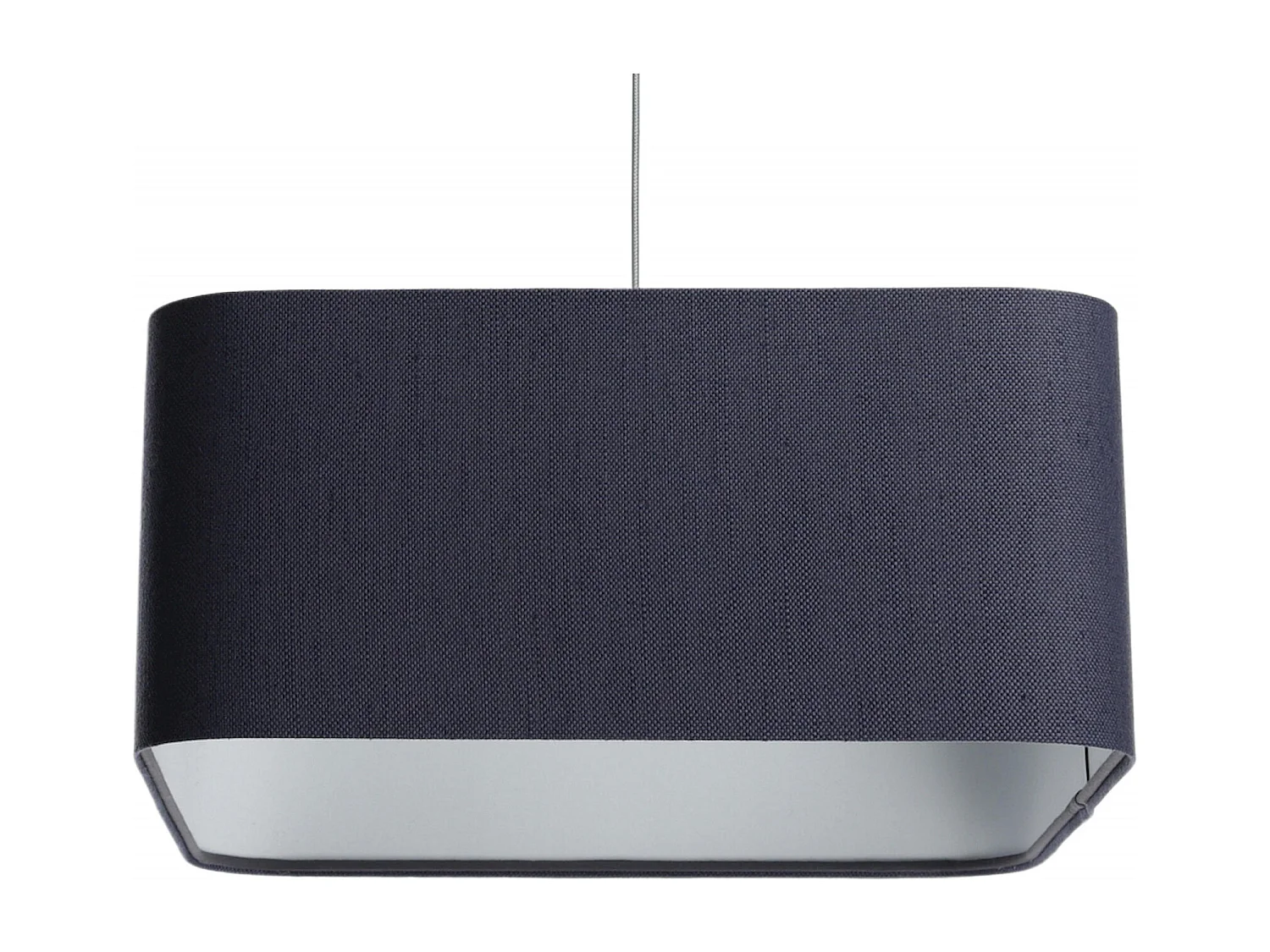 Suspension textile carrée - Hauteur 30 cm