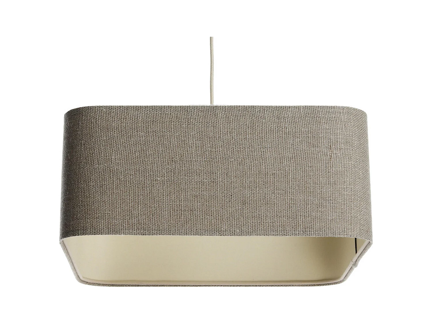 Suspension lin élégant et intemporel - Hauteur 25 cm