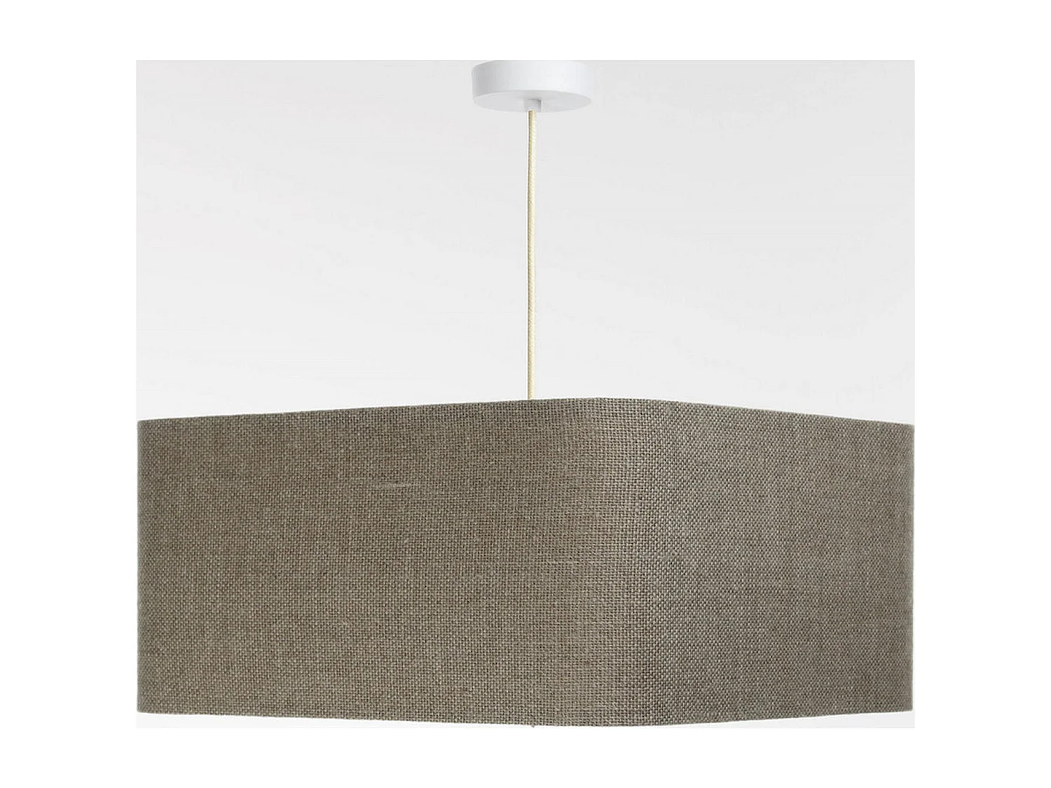 Suspension lin élégant et intemporel - Hauteur 25 cm