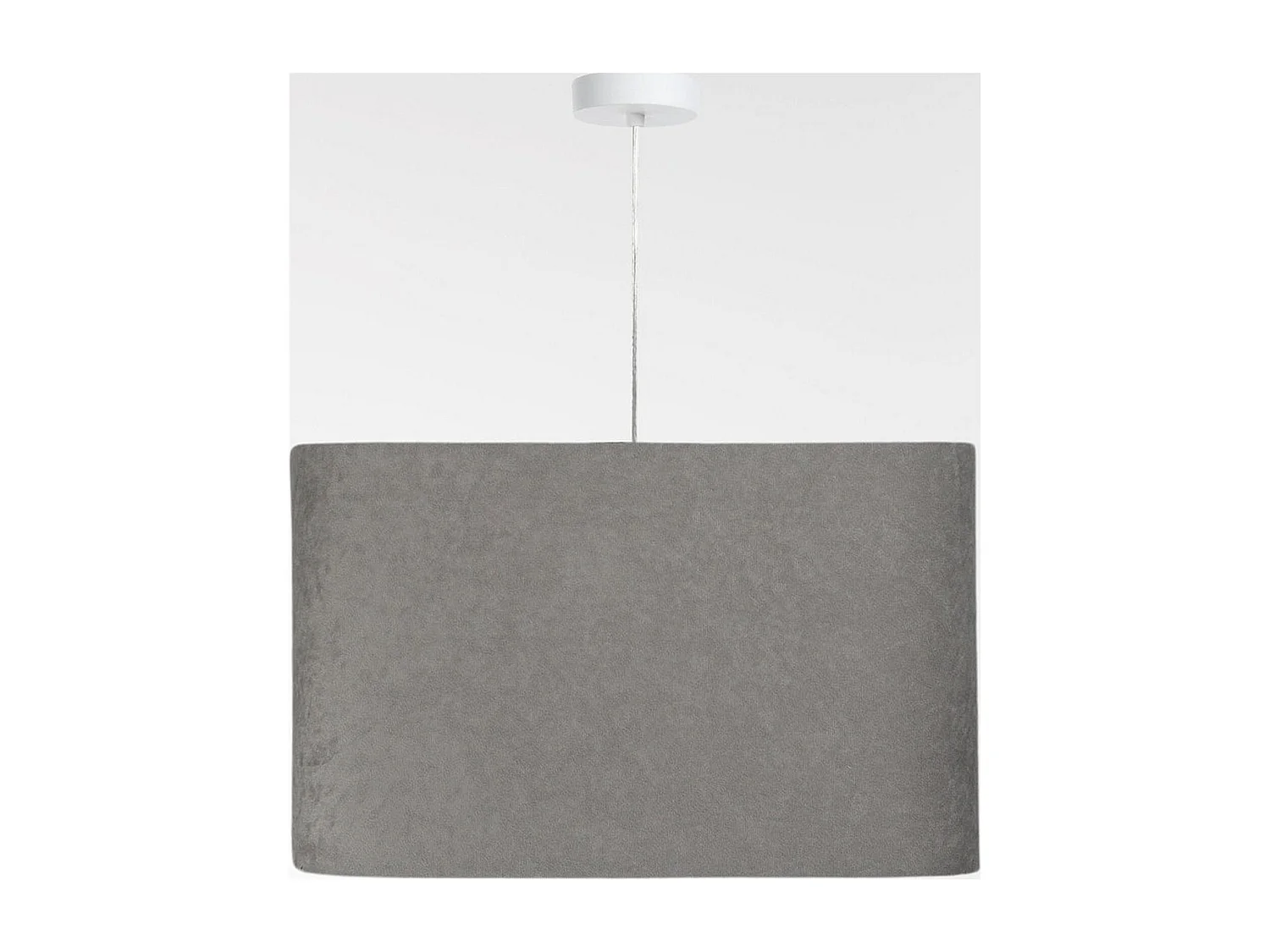 Suspension élégante velours et chic doré - Hauteur 20 cm