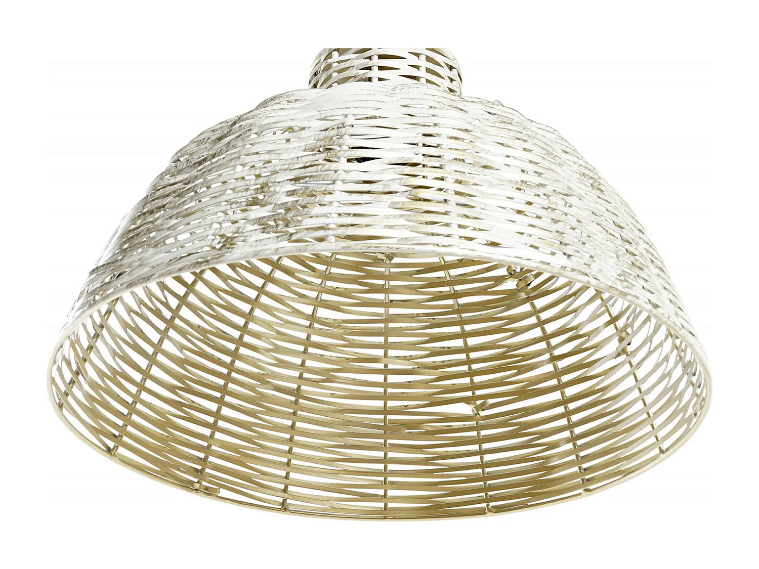 Suspension design élégance dorée pour intérieur moderne