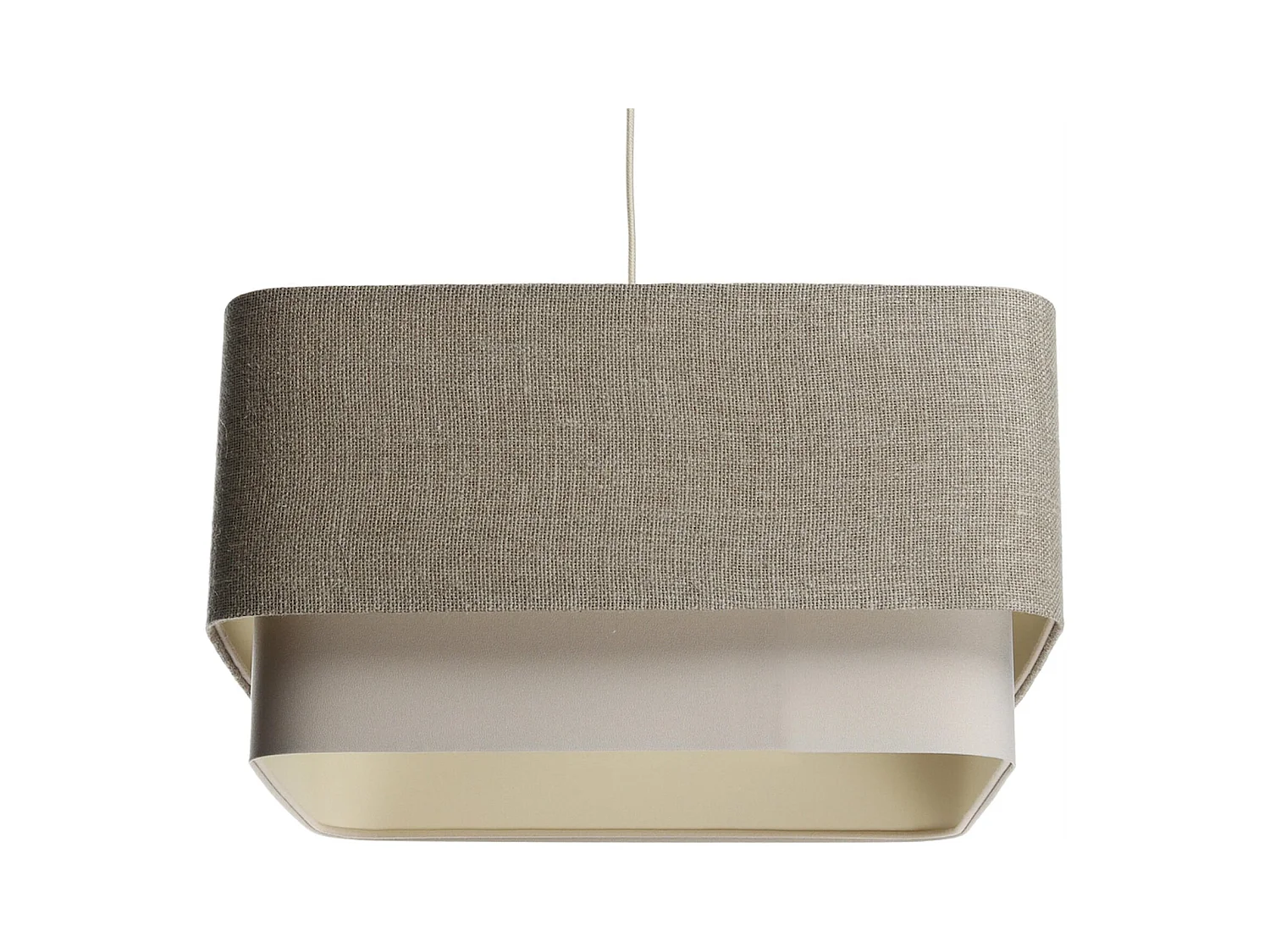 Suspension design épuré en lin