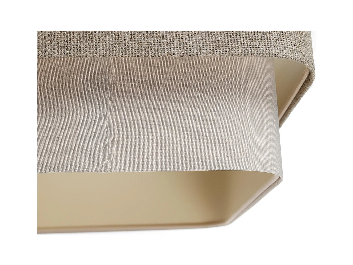 Suspension design épuré en lin