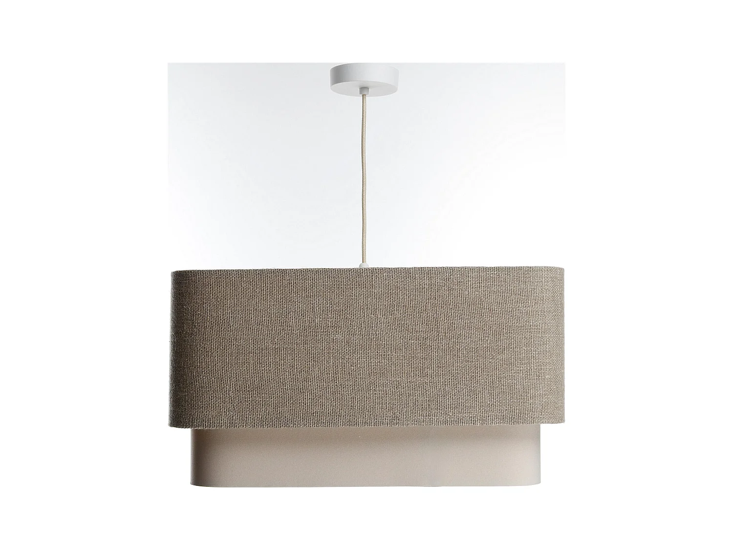 Suspension design épuré en lin